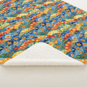 Schönes Abstraktes, nahtloses Muster Sherpadecke (3/4)