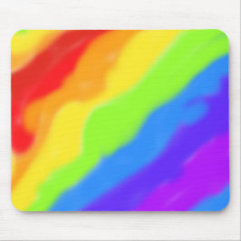 Schönes Abstraktes Regenbogendesign Mousepad
