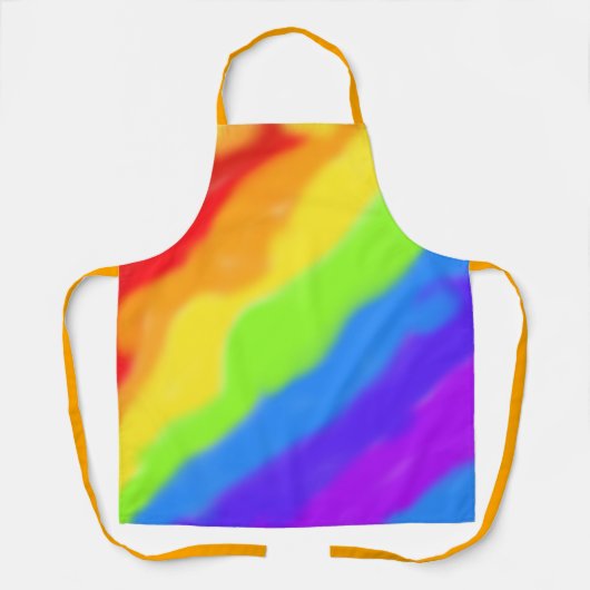 Schönes Abstraktes Regenbogendesign - Schürze (Vorderseite)