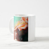 Schönes Abstraktes RothaargingGirl Kaffeetasse (Vorderseite Links)
