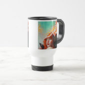 Schönes Abstraktes RothaargingGirl Reisebecher (VorderseiteRechts)