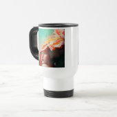 Schönes Abstraktes RothaargingGirl Reisebecher (Vorderseite Links)