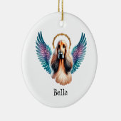 Schönes afghanisches Dog-Memorial Keramik Ornament (Rechts)