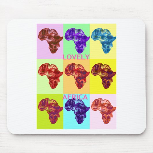 SCHÖNES AFRIKA MOUSEPAD (Vorne)