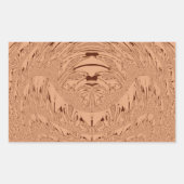 Schönes afrikanisches Löwenkopfvektormuster Rechteckiger Aufkleber (Vorderseite)