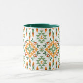 Schönes afrikanisches Muster Tasse (Zentrum)