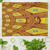 Schönes afrikanisches Stammmotif Geschirrtuch (Gefaltet)