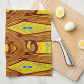 Schönes afrikanisches Stammmotif Geschirrtuch (Viertel Falte)