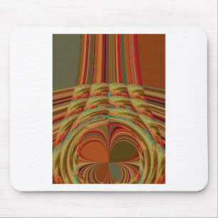 Schönes afrikanisches traditionelles Golden Brown  Mousepad