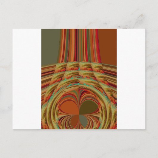 Schönes afrikanisches traditionelles Golden Brown  Postkarte (Vorderseite)