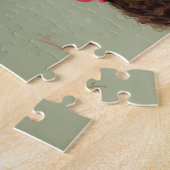 schönes Afroamerikanermädchen-Grafik Puzzlespiel Puzzle (Seite)