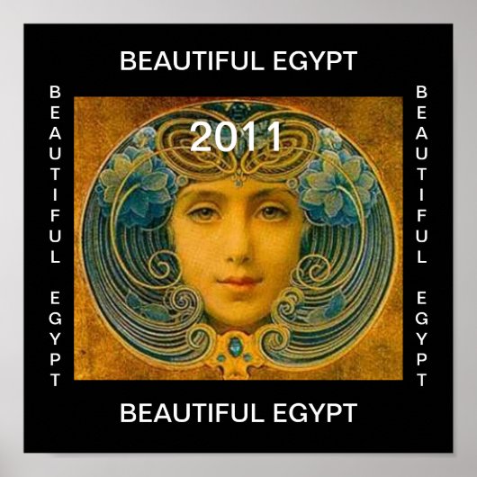 SCHÖNES ÄGYPT POSTER (Vorne)