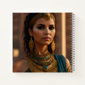 Schönes Ägyptisches Portrait Notizblock (Rückseite)