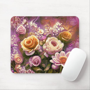 Schönes Akryllisches Blume-Muster Mousepad