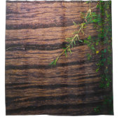schönes altes Holz Duschvorhang (Vorderseite)