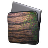 schönes altes Holz Laptopschutzhülle (Vorderseite Links)