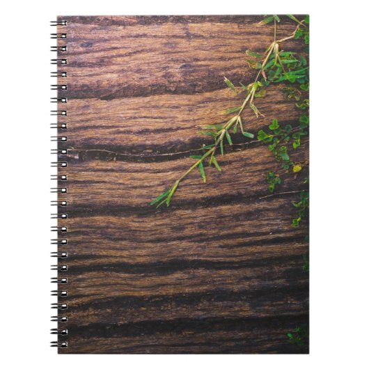 schönes altes Holz Notizblock (Vorderseite)