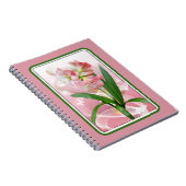 Schönes Amaryllis-Notebook mit floralen Themen Notizblock (Rechte Seite)