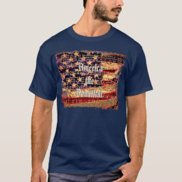 Schönes Amerika, Marine, Patriotischer Männer-T -  T-Shirt