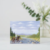 SCHÖNES AMERIKANISCHES POSTKARTE (Stehend Vorderseite)