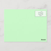 SCHÖNES AMERIKANISCHES POSTKARTE (Rückseite)