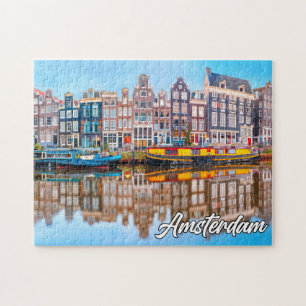 Schönes Amsterdam, Niederlande Puzzle