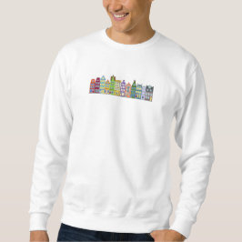 Schönes Amsterdam Row Houses Soft Sweatshirt