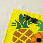 Schönes Ananas-Design - Strandtuch (Beispiel)