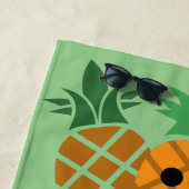 Schönes Ananas-Design - Strandtuch (Beispiel)