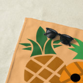 Schönes Ananas-Design - Strandtuch (Beispiel)