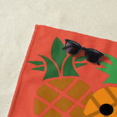 Schönes Ananas-Design - Strandtuch (Beispiel)