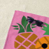 Schönes Ananas-Design - Strandtuch (Beispiel)