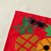 Schönes Ananas-Design - Strandtuch (Beispiel)