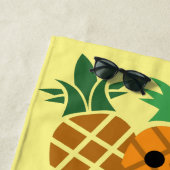 Schönes Ananas-Design - Strandtuch (Beispiel)