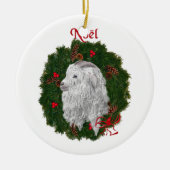 Schönes Angora Weihnachten Ornament (Vorne)