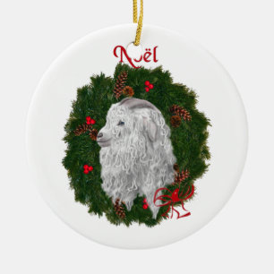 Schönes Angora Weihnachten Ornament