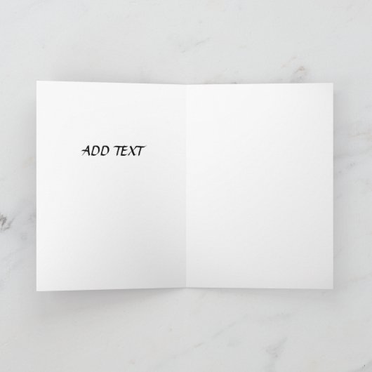 Schönes antikes Bild der Osterkarte Karte (Innenseite)