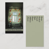 Schönes antikes Küchenfenster Visitenkarte (Vorne/Hinten)