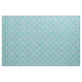 Schönes Aqua Symmetrische Wirbel & Strudelstoffe Stoff (Fat Quarter (45,7 x 55,9 cm))