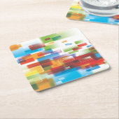 Schönes Aquarell Print Untersetzer Set (angewinkelt)
