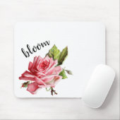 Schönes Aquarell-Rose Mousepad (Mit Mouse)