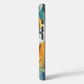 Schönes Aquarellbild Tiger im Dschungel Case-Mate iPhone Hülle (Rückseite / Links)