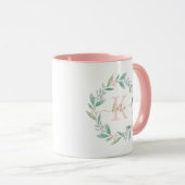 Schönes Aquarellblumengranulat Tasse (VorderseiteRechts)