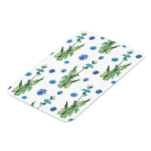 Schönes Aquarellblumenmuster Magnet