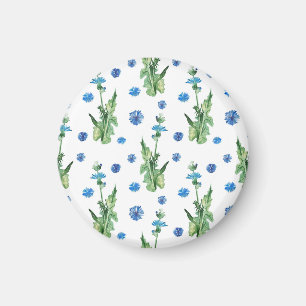 Schönes Aquarellblumenmuster Magnet