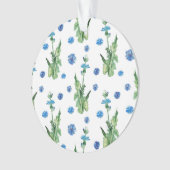 Schönes Aquarellblumenmuster Ornament (Vorderseite)