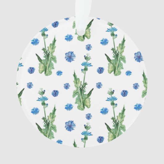 Schönes Aquarellblumenmuster Ornament (Vorderseite)