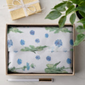 Schönes Aquarellblumenmuster Seidenpapier (Geschenk)