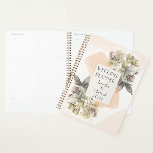 Schönes Aquarellbouquet mit Blume Planer (Anzeige)