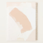 Schönes Aquarellbouquet mit Blume Planer (Rückseite)